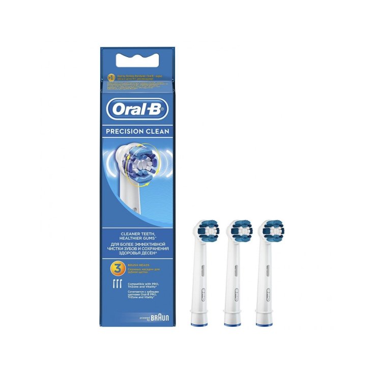 Oral-B Precision Clean Braun 3 Pezzi