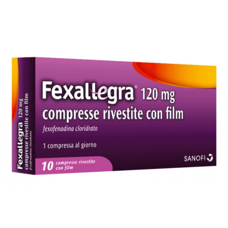 Fexallegra® 120mg Sanofi 10 Compresse Rivestite Confezione Europea