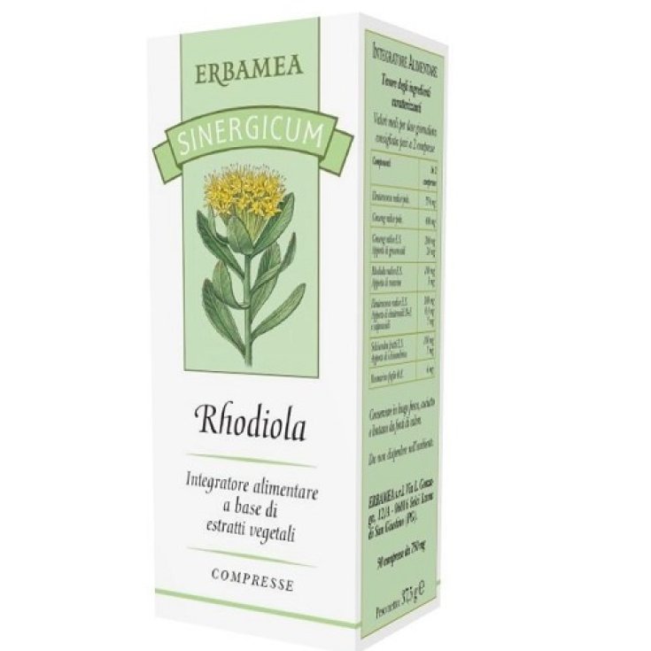 Sinergicum Rhodiola Erbamea 50 Compresse