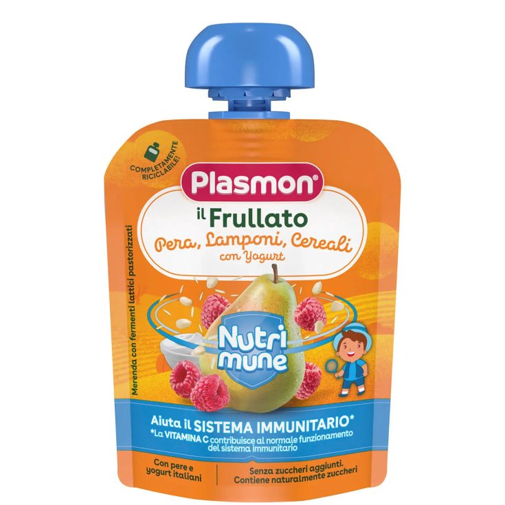 Nutri-Mune Pera/Lamponi Plasmon® 85g