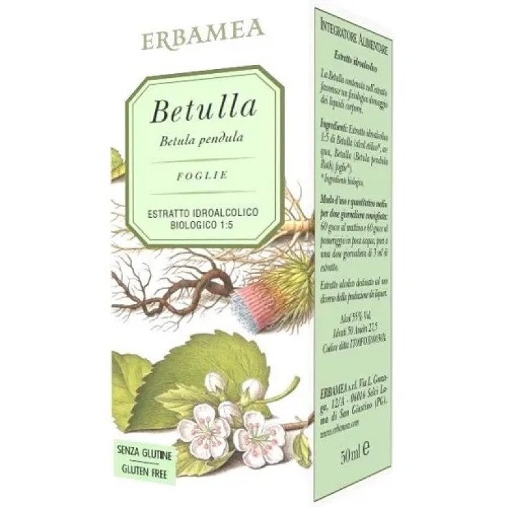 Betulla Estratto Idroalcolico Erbamea 50ml