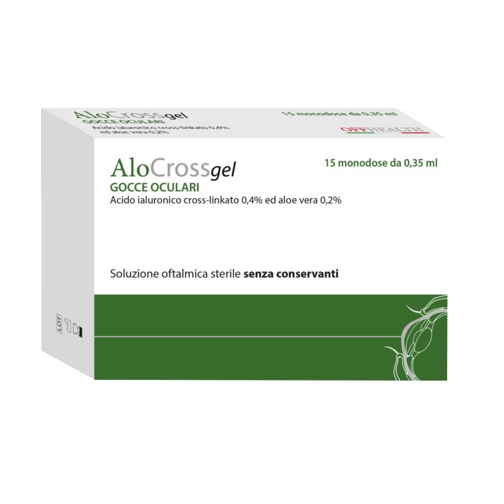 AloCrossgel Soluzione Oftalmica OFFHEELTH 15 Flaconi Monodose