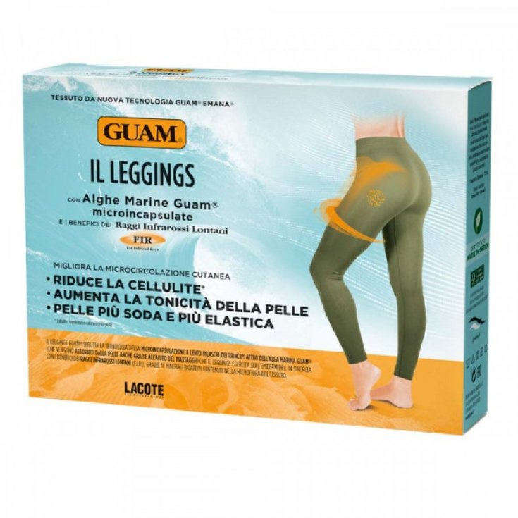 Guam® Il Leggings Classico Verde Tg.S/M