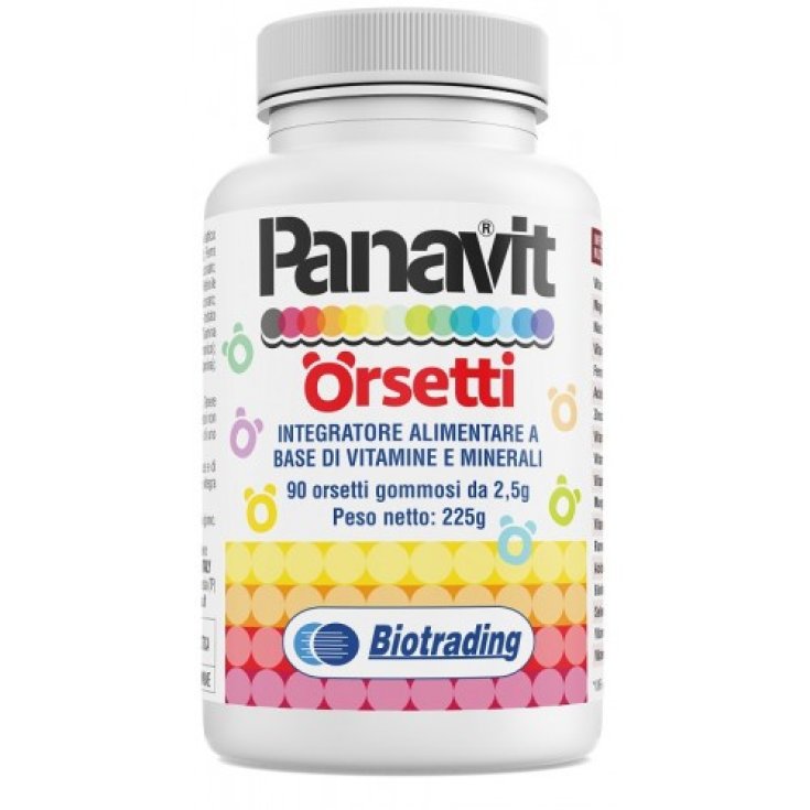 Panavit® Orsetti Gommosi Biotrading 90 Pezzi