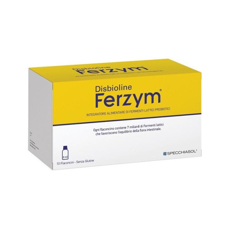 Disbioline Ferzym® SPECCHIIASOL® 10 Flaconcini da 8ml