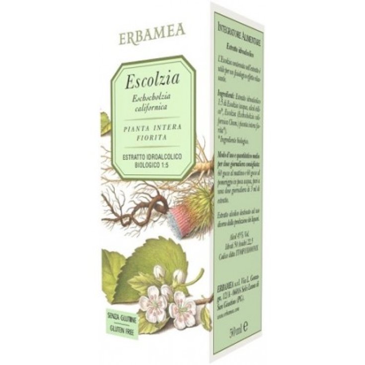 Escolzia Estratto Idroalcolico Erbamea 50ml