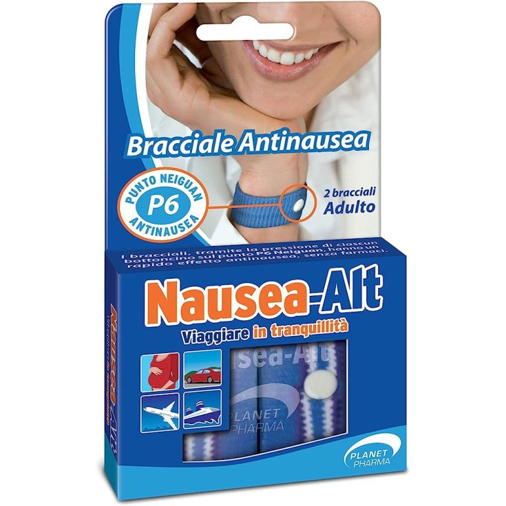 Nausea-Alt Bracciale Antinausea Adulto Planet Pharma