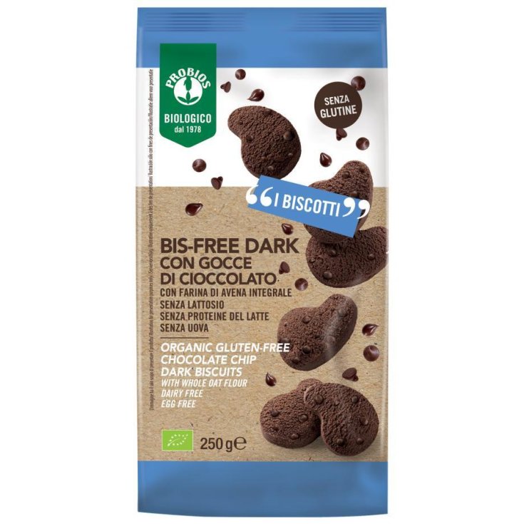 Bis-Free Dark Gocce Di Cioccolato Probios 250g