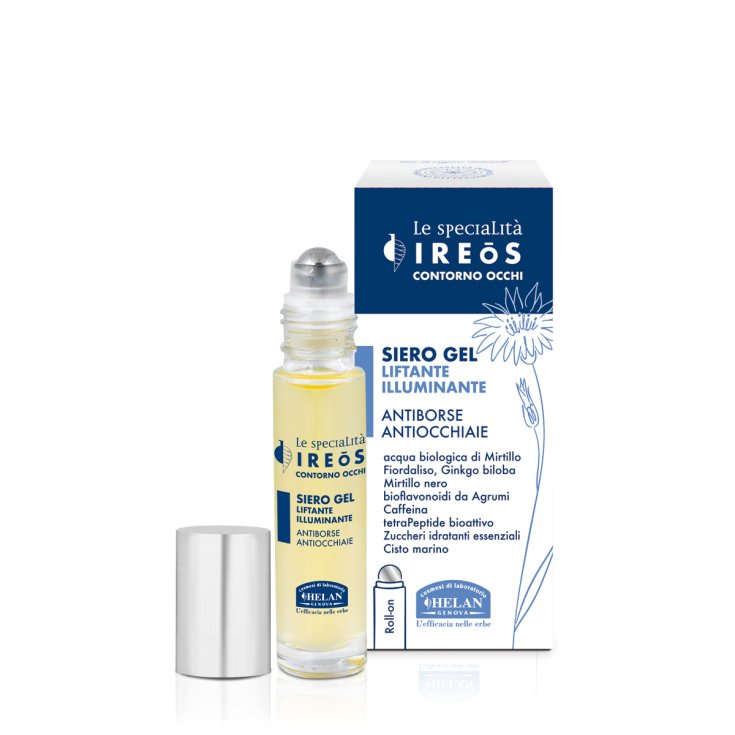 IREOS - Contorno Occhi - Siero Gel Liftante Illuminante Antiborse Antiocchiaie HEELAN 10ml