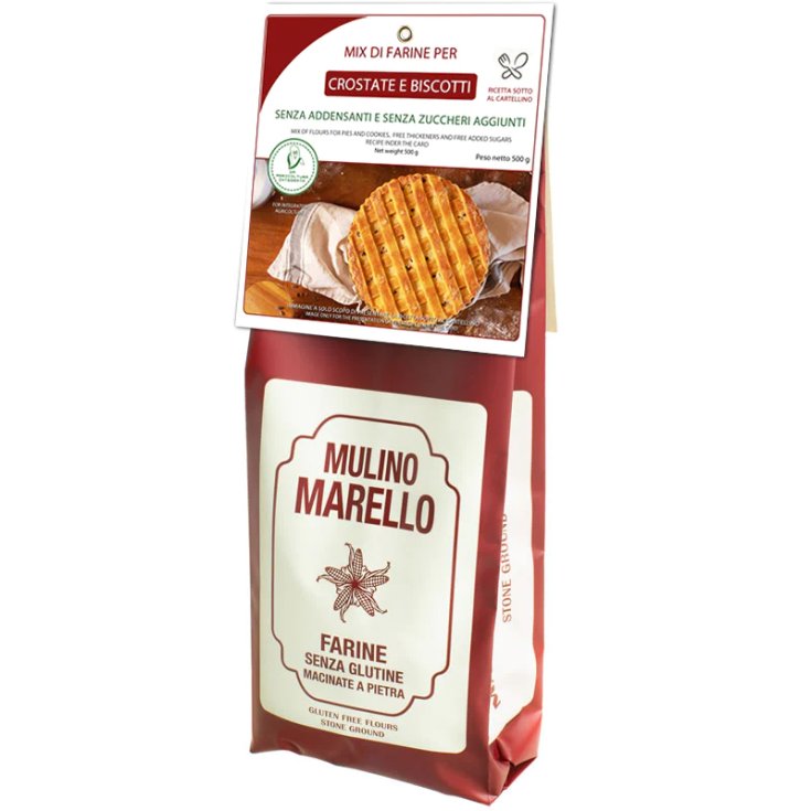 Mix Farine Naturali Crostate/Biscottti Mulino Marello 500g