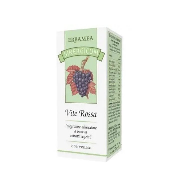 Sinergicum Vite Rossa Erbamea 50 Compresse