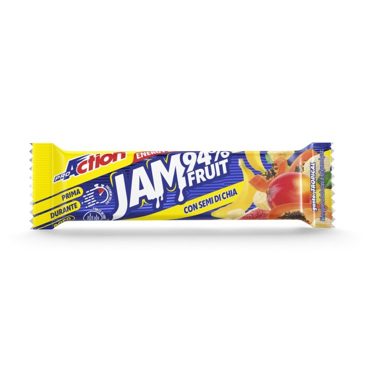 Jam 94% Fruit Bar Tropical Pro Action 30g