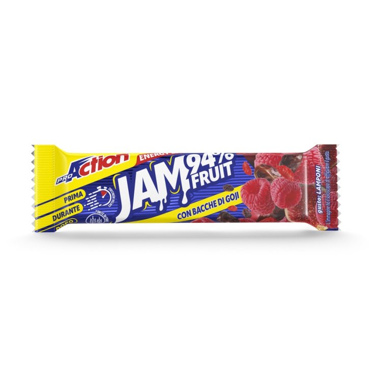 Jam 94% Fruit Bar Lampone Pro Action 30g