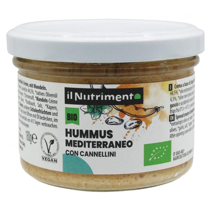 Hummus Mediterraneo Il Nutrimento Bio 180g