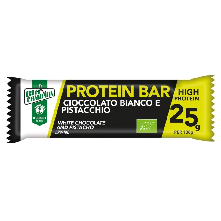 Protein Bar Cioccolato Bianco E Pistacchio Probios 40g