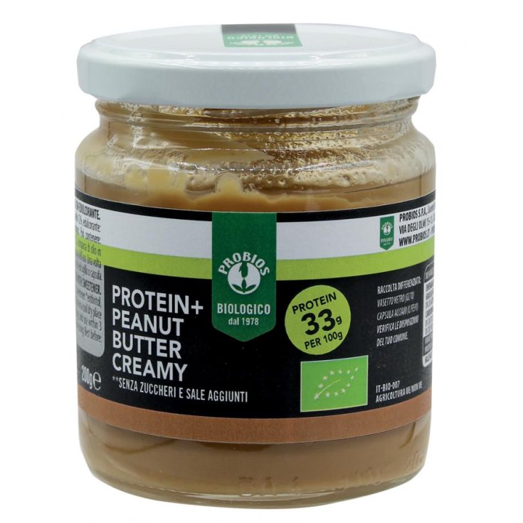 Protein+ Peanut Butter Creamy Probios 200g