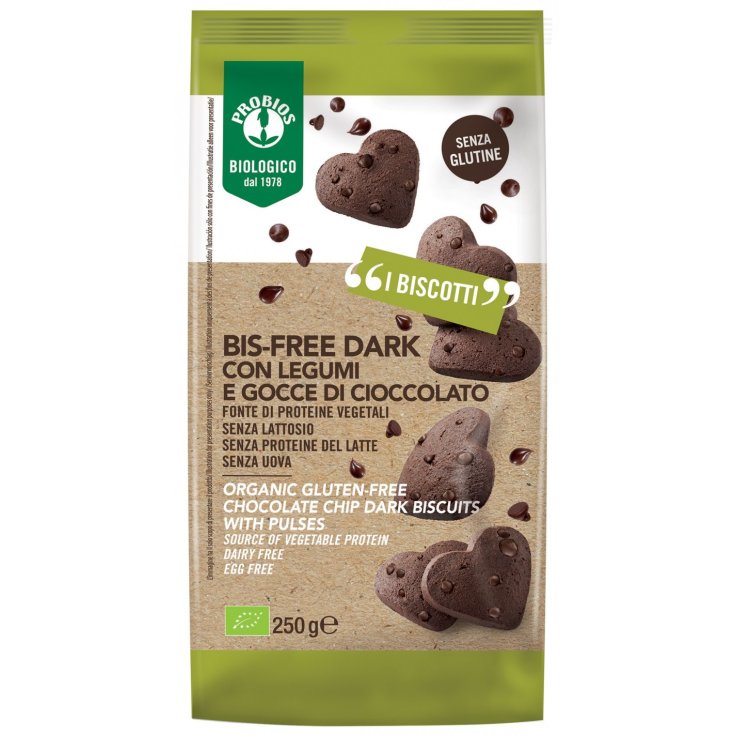 I Biscotti Bis-Free Dark Probios 250g