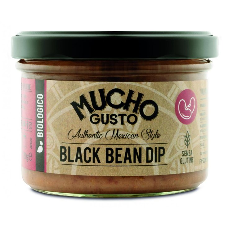 Mucho Gusto Black Bean Dip Probios 180g