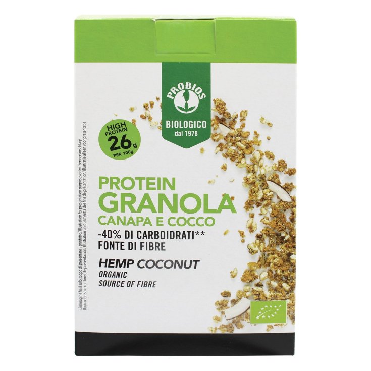  Bio Champion Protein Granola Canapa & Cocco Probios 250g