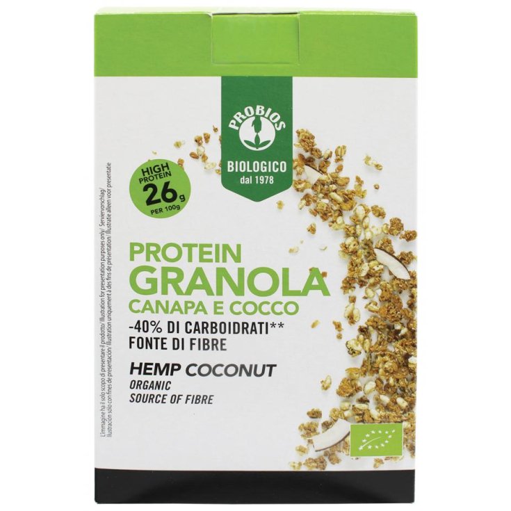  Protein Granola Canapa & Cocco Probios 250g