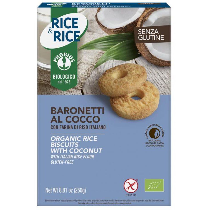 Rice & Rice Baronetti Al Cocco Probios 250g