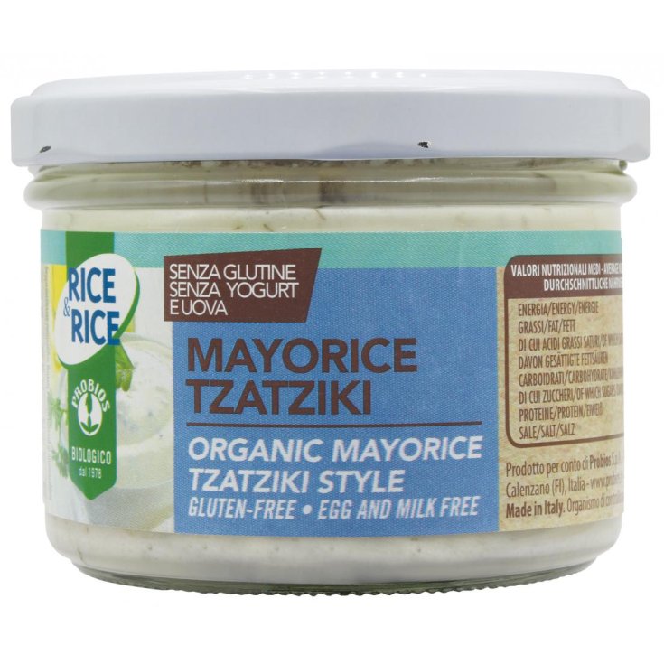 Rice&Rice Mayonese Tzsatziki Probios 165g