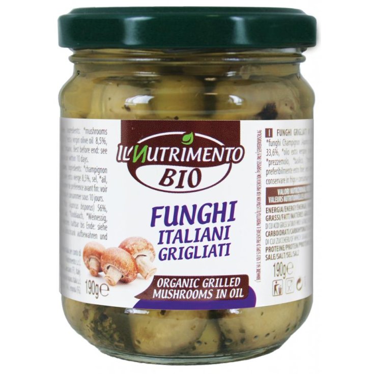 Funghi Italiani Grigliati Il Nutrimento Bio 190g