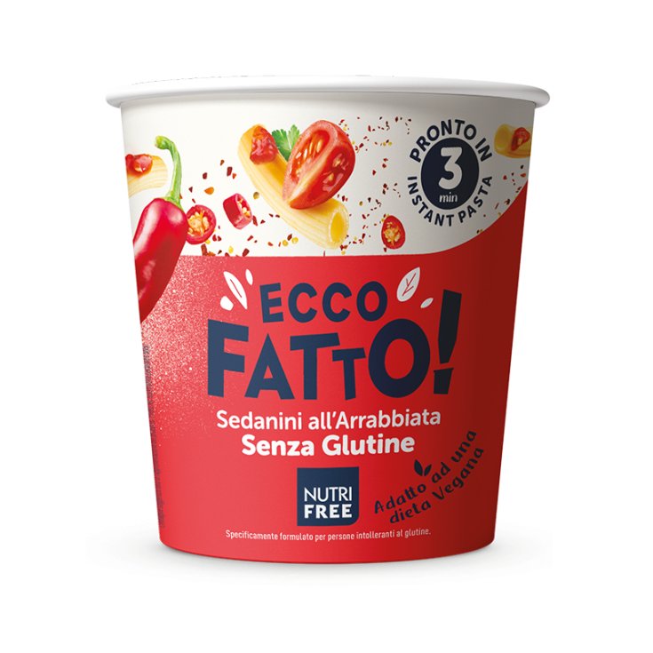 Ecco Fatto! Sedanini All'Arrabbiata Nutri Free 70g