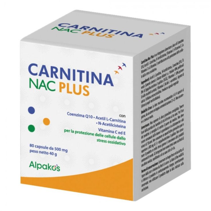 Carnitina Nac Plus Alpakos 80 Capsule