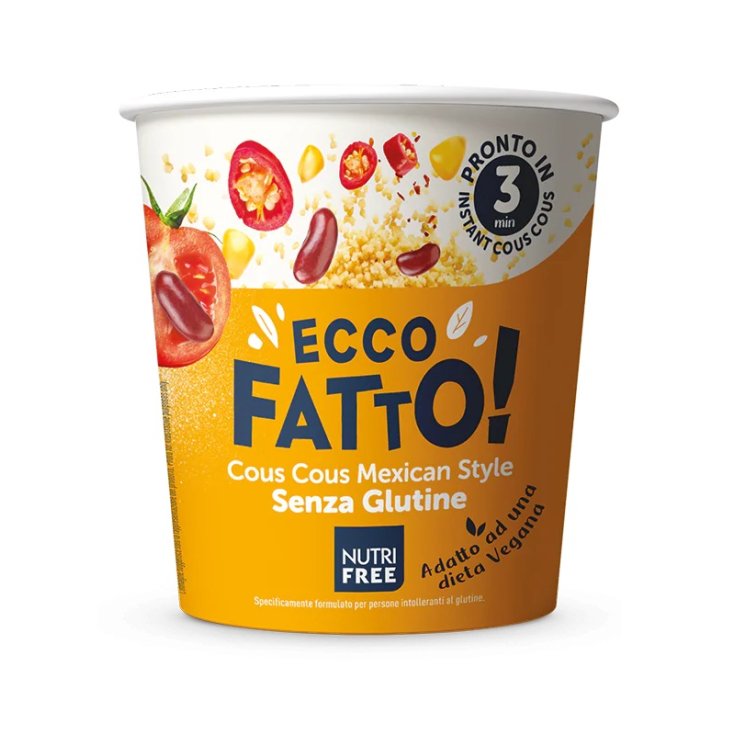 Ecco Fatto! Cous Cous Mexican Style Nutri Free 70g