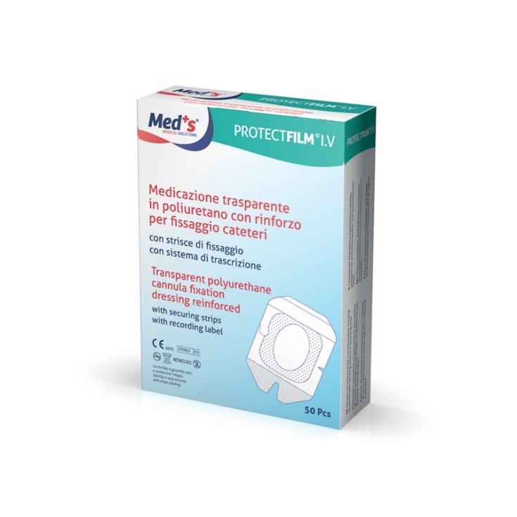 Med's ProtectFilm Medicazione Trasparente 7x9cm Farmac-Zabban 50 Pezzi