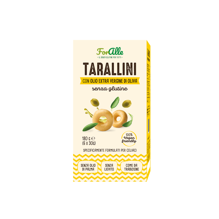 Tarallini All’Olio Extra Vergine Di Oliva Foralle 180g