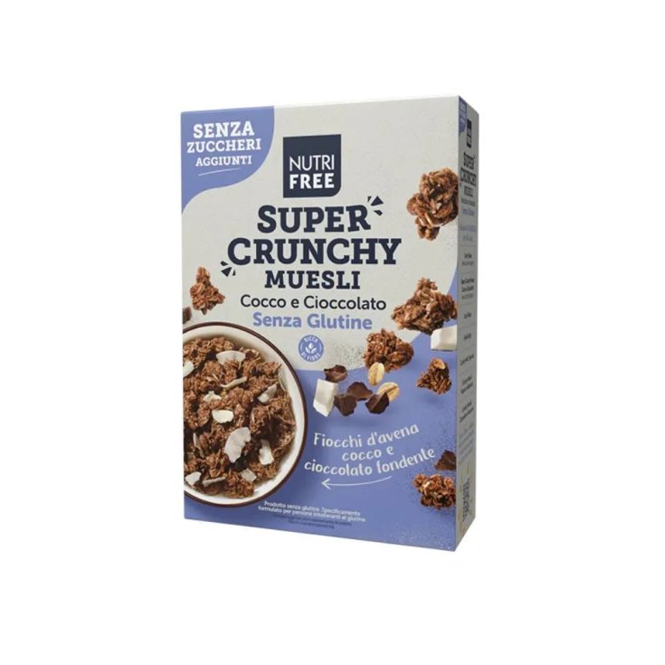 Super Crunchy Muesli Cocco e Cioccolato NutriFree 300g