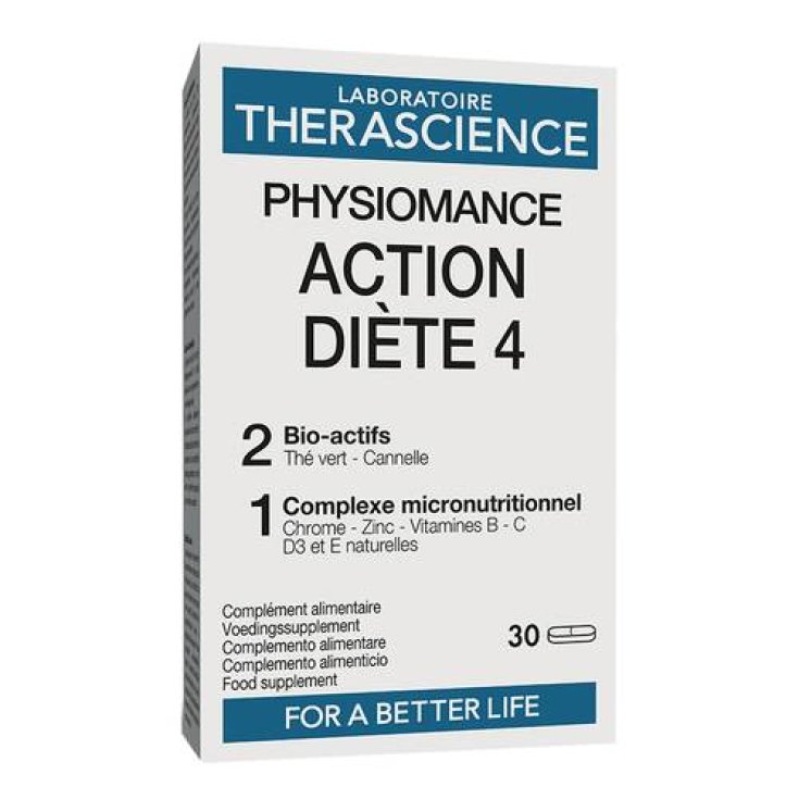 Physiomance Action Diète 4 Therascience  30 Compresse