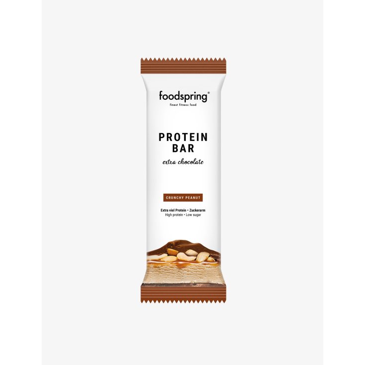 Protein Bar Extra Chocolate Crunchy Peanut Foodspring 45g