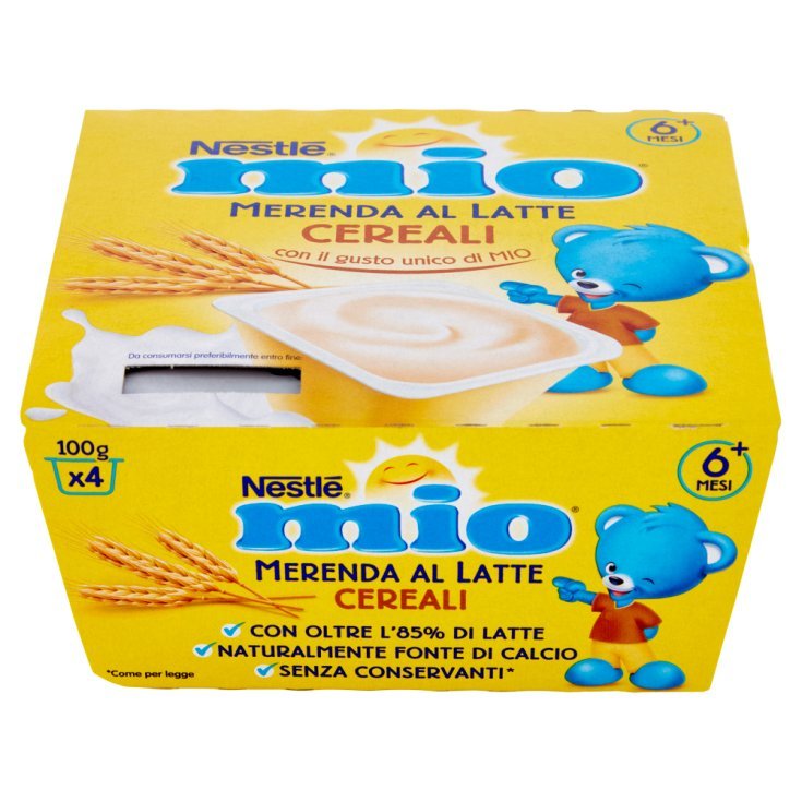 Mio Merenda Al Latte Ai Cereali Nestlé 4x100g