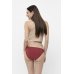 Reslip Bikini Flusso Normale Bordeaux Tg.XXL Italian World 