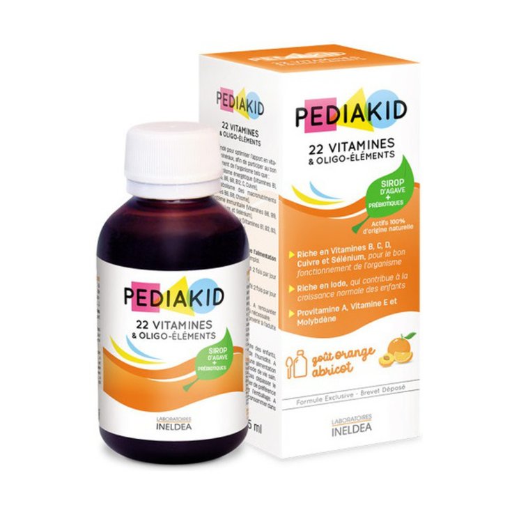 Pediakid 22 Vitamine E Oligoelementi INELDEA 125ml