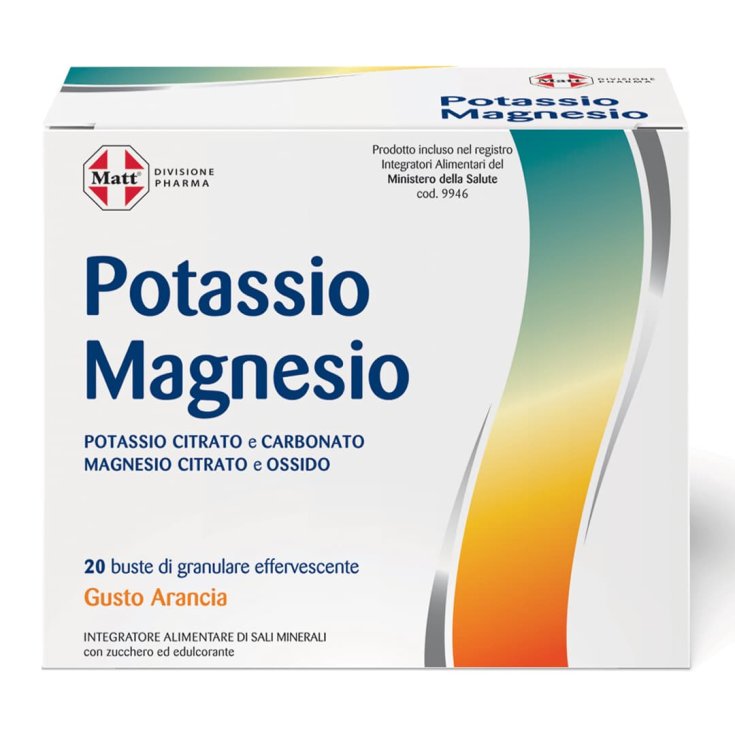 Matt® Pharma Potassio Magnesio A&D 20 Buste