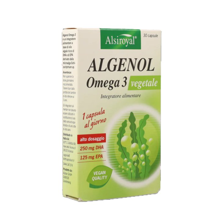 Algenol Omega 3 Vegetale Cagnola 30 Capsule