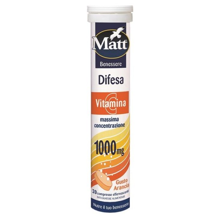 Matt® Benessere Difesa A&D 20 Compresse Effervescenti