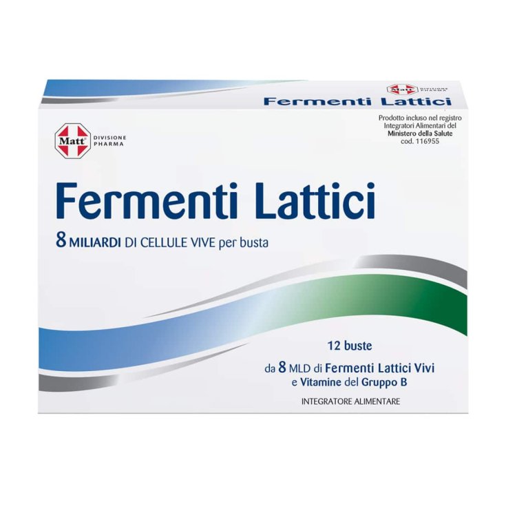 Matt® Pharma Fermenti Lattici A&D 12 Buste