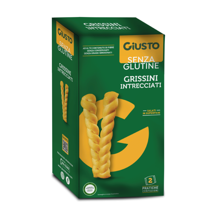 Grissini Intrecciati Giusto 150g