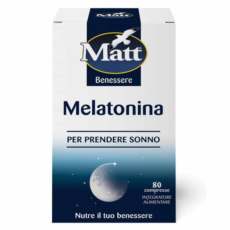 Matt® Benessere Melatonina A&D 80 Compresse