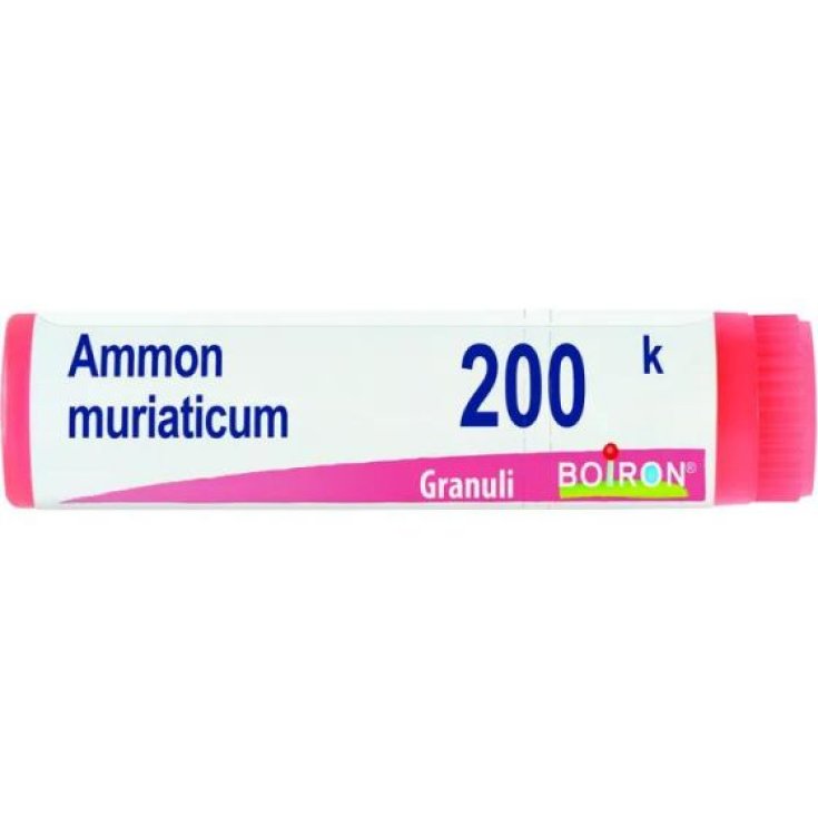 Ammonium Muriaticum 200K Boiron Globuli Dose 