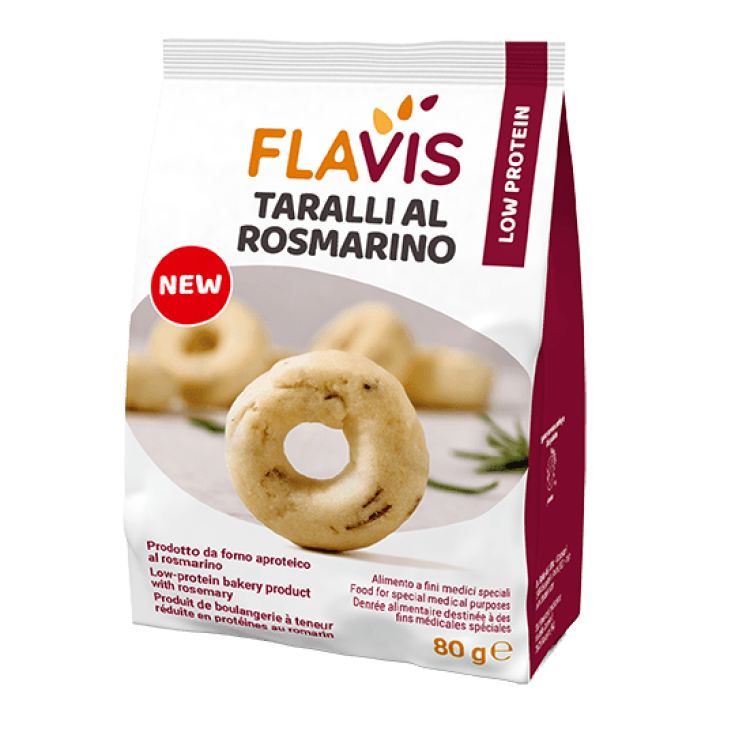 Taralli al Rosmarino Flavis 80g