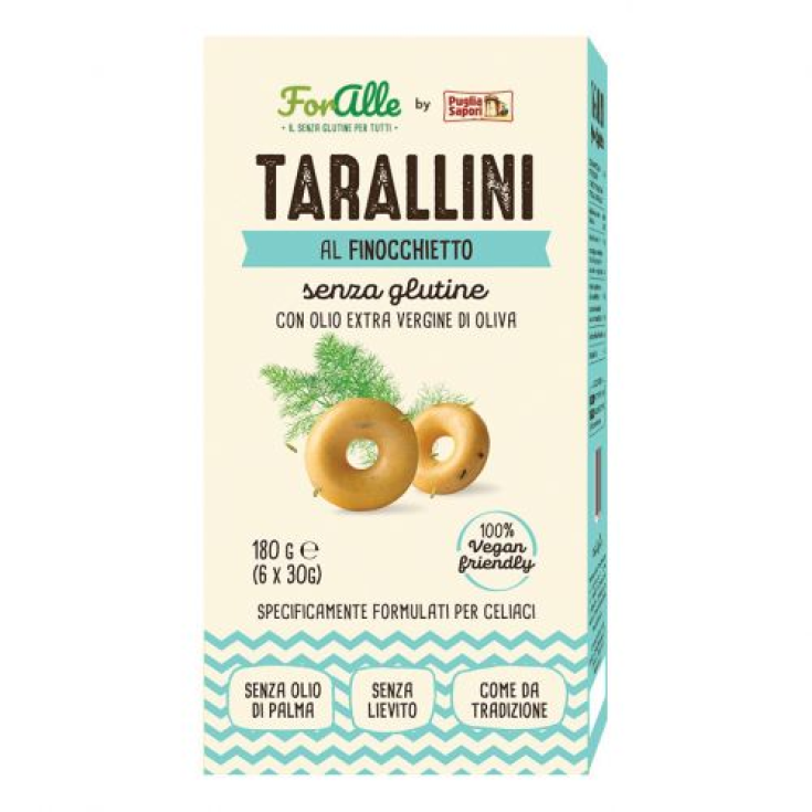 Tarallini Al Finocchietto Foralle 180g