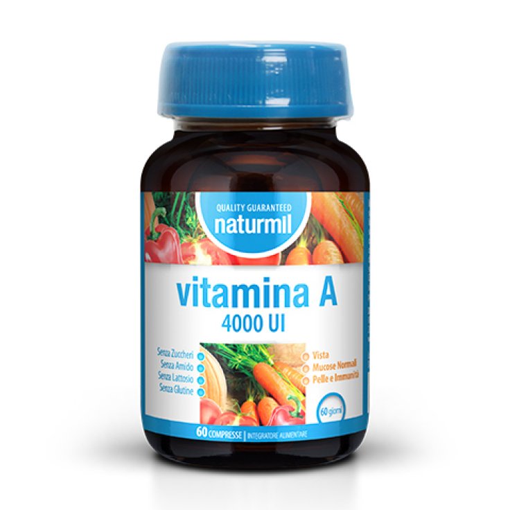 Naturmil Vitamina A 4000UI Dietmed 60 Compresse