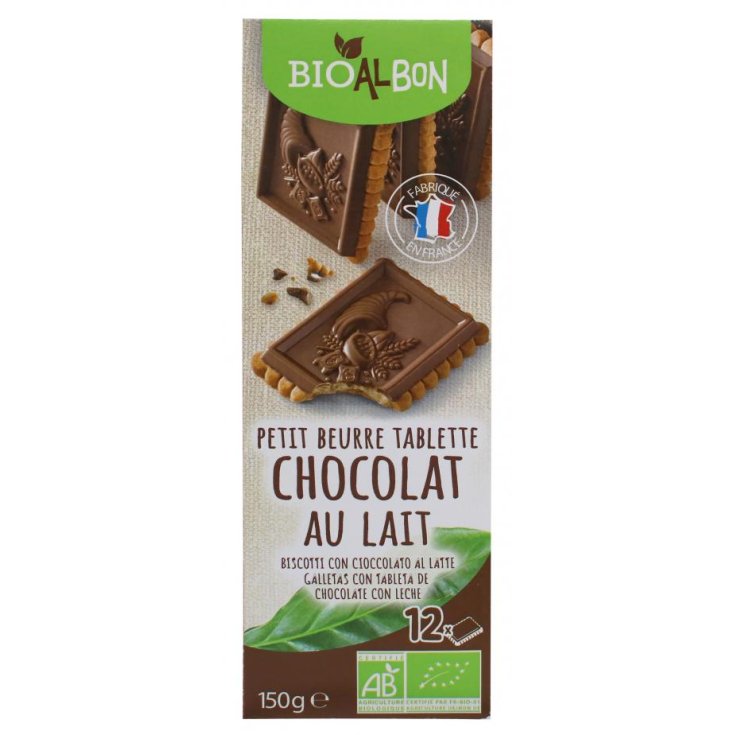 Petit Beurre Tablette Chocolat Au Lait Bio Al Bon 150g