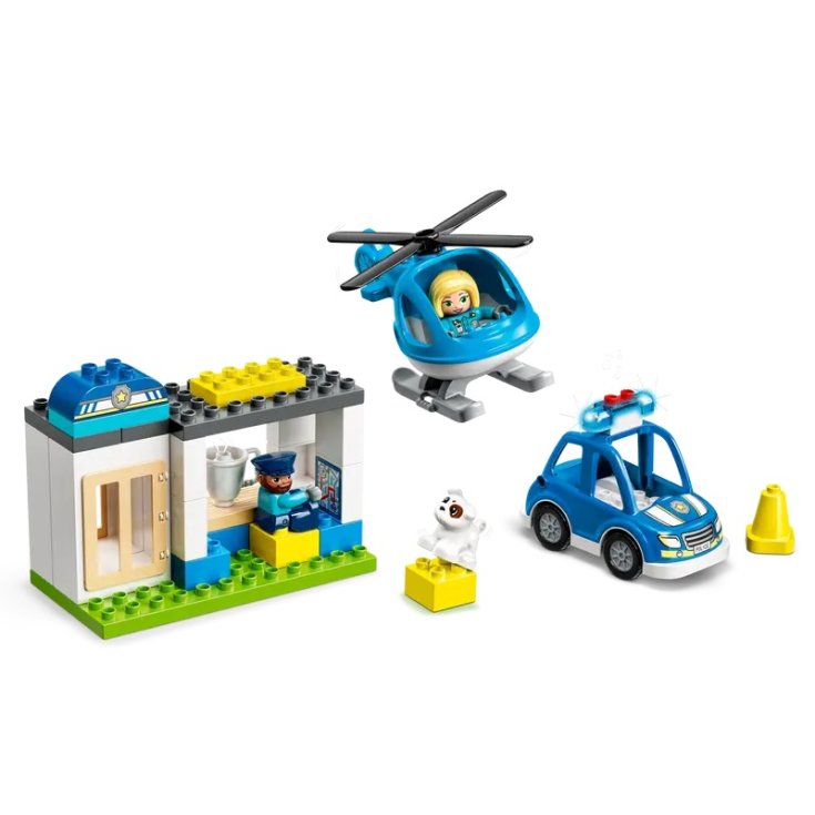Stazione di Polizia ed Elicottero LEGO